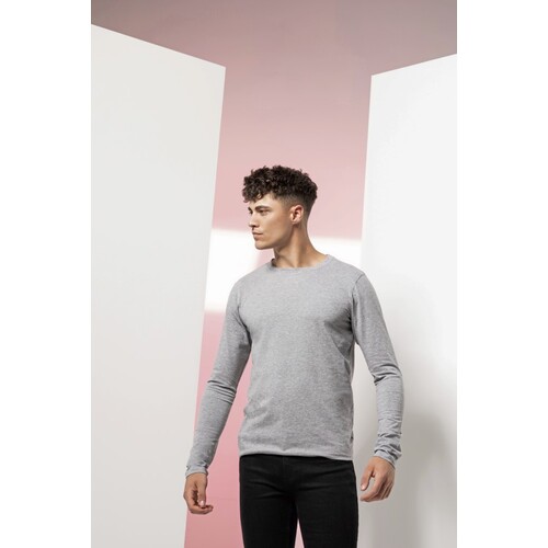 T-shirt extensible à manches longues pour hommes