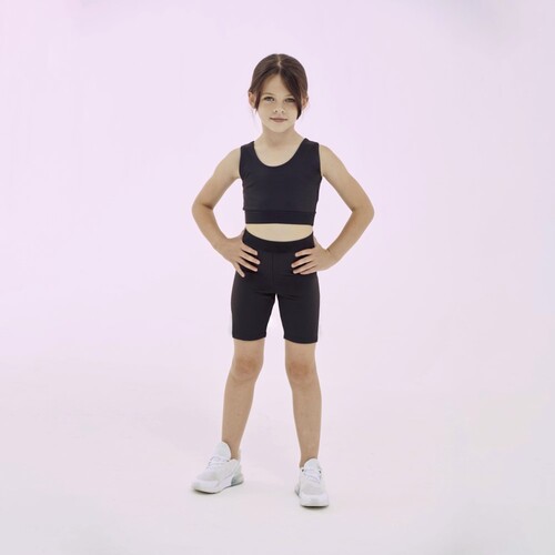 Shorts de ciclismo de moda infantil