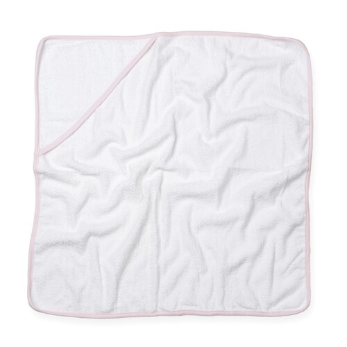 Towel City Babies Hooded Towel (White, White, 75 x 75 cm)