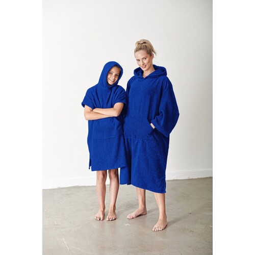 Towel City Kids' Towelling Poncho (Navy, 3/5 years)