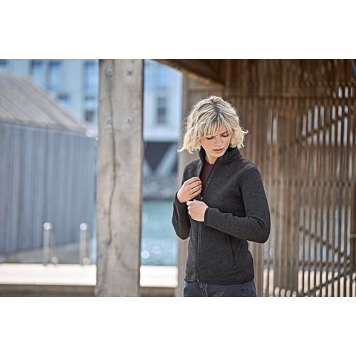 Tee Jays Women´s Outdoor Fleece Jacket (Grey Melange, 3XL)