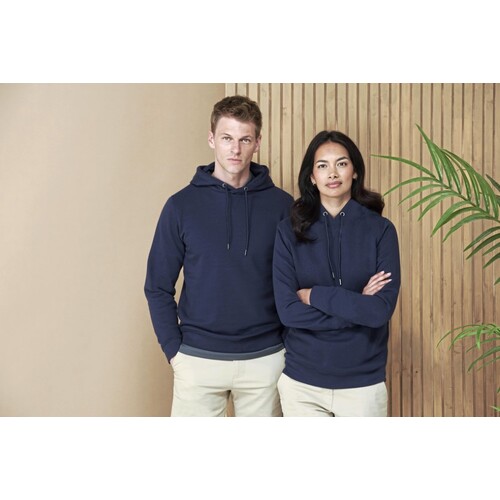 Henbury Unisex Sustainable Hoodie (Navy, XS)