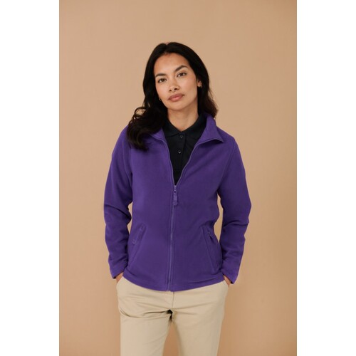 Ladies` microfleece jacket