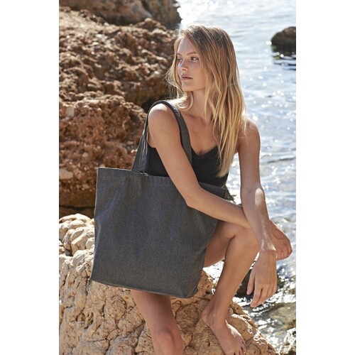 Westford Mill Revive Maxi Bag recyclé (Noir, 35 x 39 x 13,5 cm)