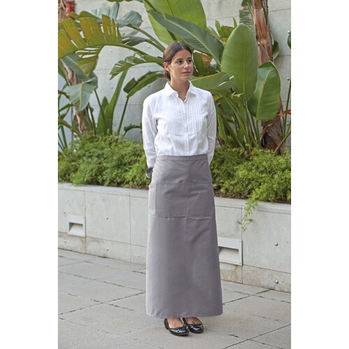 Link Kitchen Wear Bistro Apron XL With Front Pocket (Yellow, 120 x 100 cm)