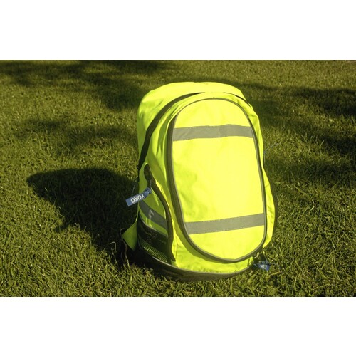 YOKO Hi-Vis London Backpack (Hi-Vis Orange, 42 x 28 x 15 cm)