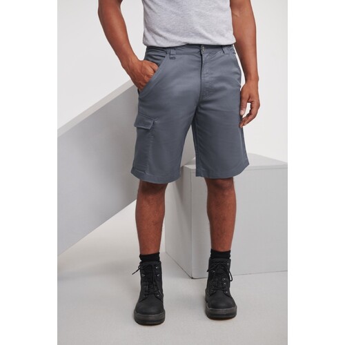 Russell Workwear Polycotton Twill Shorts (French Navy, 48)