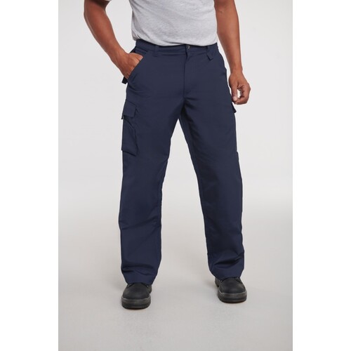 Russell Heavy Duty Workwear Trousers (French Navy, 48/34)