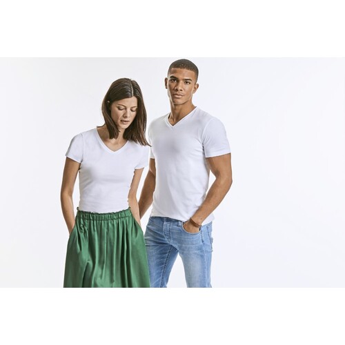 Men's Pure Organic V-Neck Tee