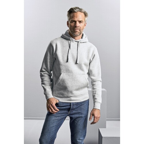 Russell Men´s Authentic Hooded Sweat (Convoy Grey (Solid), 3XL)