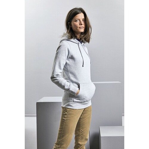 Russell Ladies' Sweat à capuche authentique (French Navy, XXL)