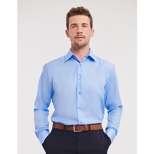 Men`s Long Sleeve Tailored Ultimate Non-Iron Shirt