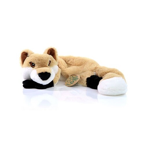 Mbw MiniFeet® Juguete para perro Zorro reciclado (Beige, 59 cm)