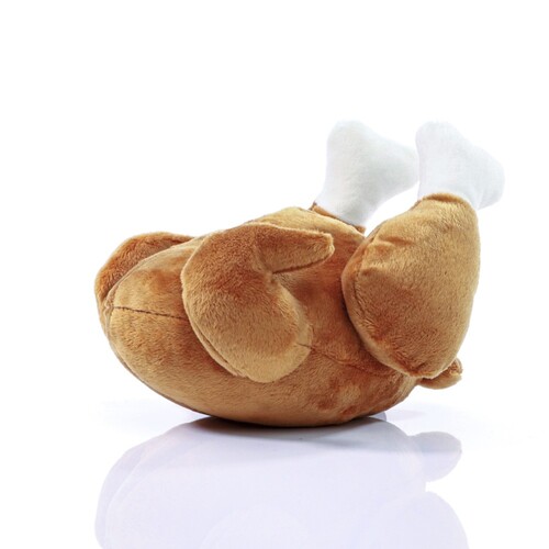 Mbw MiniFeet® Dog Toy Chicken (Brown, One Size)