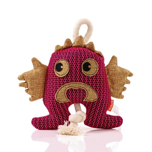 Mbw MiniFeet® Dog Toy Monster (Pink, One Size)