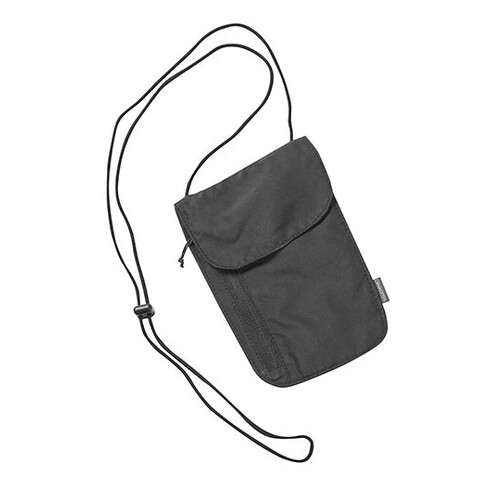 Craghoppers Expert Neck Pouch (Black, 18 x 13 x 0,25 cm)