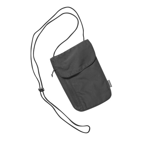 Craghoppers Expert Neck Pouch (Black, 18 x 13 x 0,25 cm)