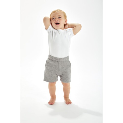 Babybugz Baby Essential Shorts (Black, 6-12 Monate)