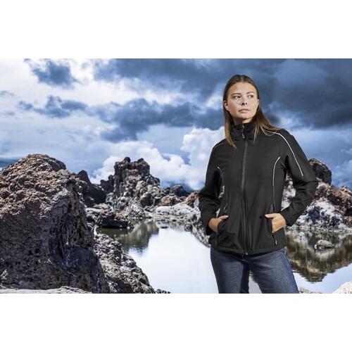 Promodoro Women's Light Softshell Jacket (Navy, S)