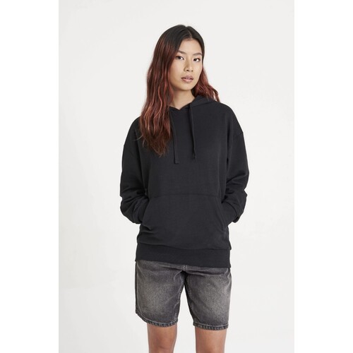 Ecologie Crater Recycled Hoodie (Black, L)