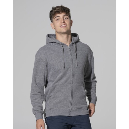 JHK Unisex Hooded Full Zip Sweat Fuji (Eucalyptus, M)