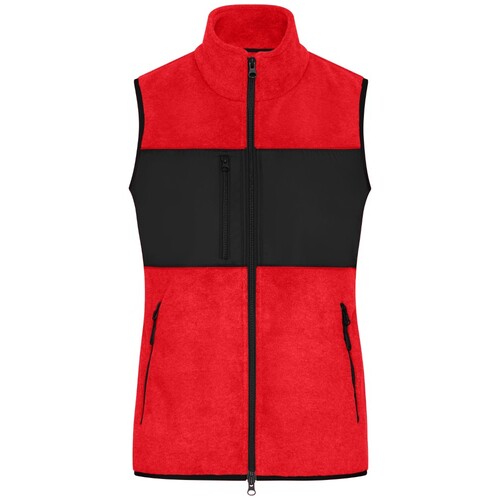 James&amp;Nicholson Ladies' Fleece Vest (Carbon, Black, M)