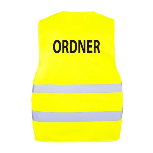 Korntex Safety Vest Passau - Ordner (Signal Yellow, XL/XXL)