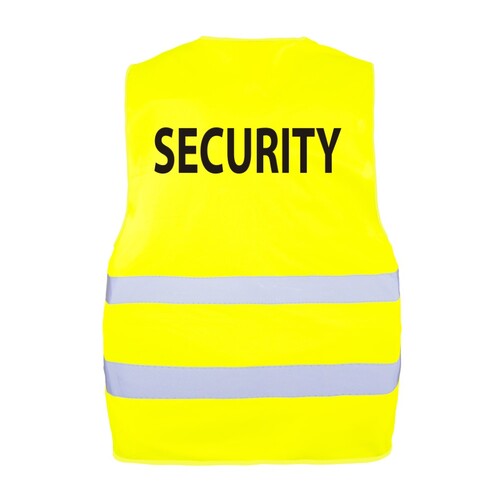 Korntex Safety Vest Passau - Security (Signal Yellow, M/L)