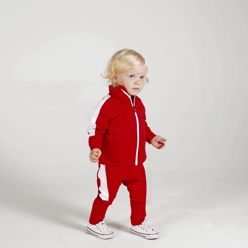 Larkwood Kids Track Top (Red, White, 0/6 months)