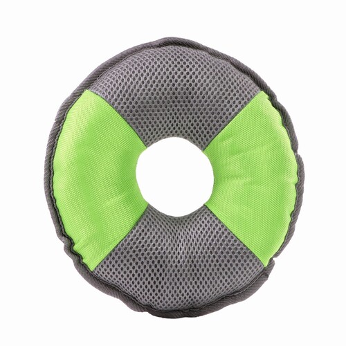 Mbw MiniFeet® Hundespielzeug Flying Disc (Green, Grey, M)