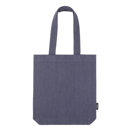 Neutral Recycled Twill Bag (Navy Melange, One Size)