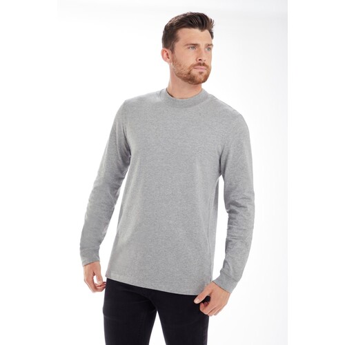 Mantis Essential Heavy Long Sleeve T (Black, XS)