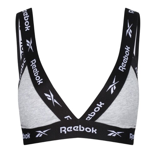 Reebok Women's Triangle Bra (White, XS)