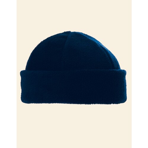 Cappello invernale in pile L-merch (Navy, One Size)