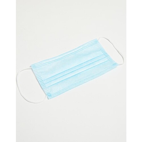 Virshields® Medical Face Mask Typ IIR (Pack of 50) (Blue, 175 x 90 mm)