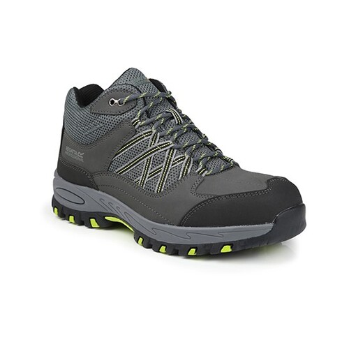 Regatta Professional SafetyFootwear Sandstone SB Safety Hiker (Briar, Lime, 46 (11))