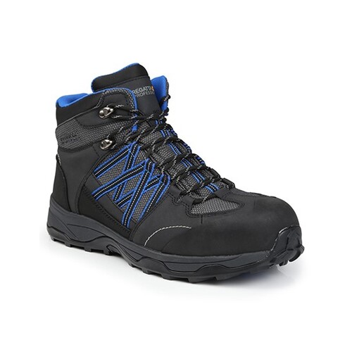 Regatta Professional SafetyFootwear Claystone S3 Safety Hiker (Briar, Oxford Blue, 43 (9))