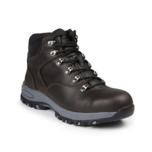 Regatta Professional SafetyFootwear Gritstone S3 - Escursionista di sicurezza impermeabile (Peat, 42 (8))