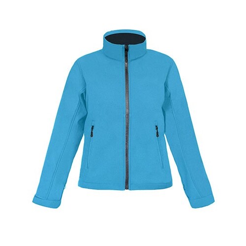 Promodoro Women´s Softshell Jacket C+ (Aqua, L)