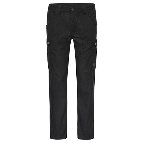 James&Nicholson Workwear Cargo Pants (Black, 68)