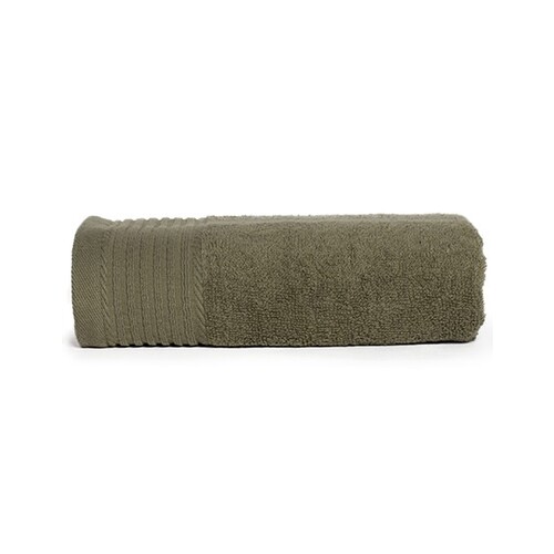 The One Towelling® Serviette classique (Olive Green, 50 x 100 cm)