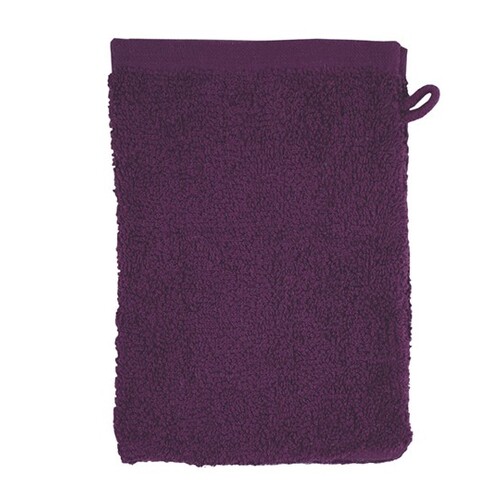 The One Towelling® Classic Washcloth (Plum, 16 x 21 cm)