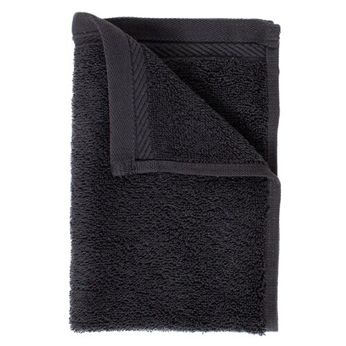 The One Towelling® Organic Guest Towel (Anthracite, 30 x 50 cm)