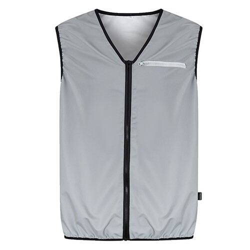 Korntex Elastic Full-Reflective Vest Amsterdam (Silver, XL)