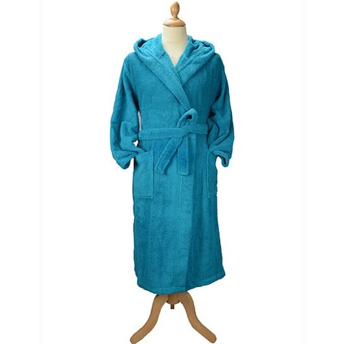 Robe de bain A&amp;R avec capuche (Deep Blue, L/XL)