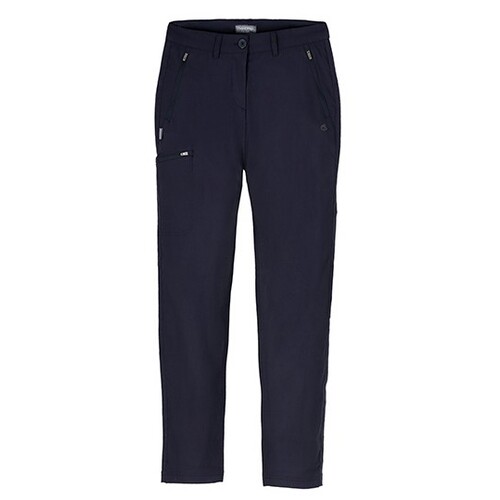 Craghoppers Expert Pantalones elásticos Kiwi Pro para mujer (Azul marino oscuro, 10(36)/33)