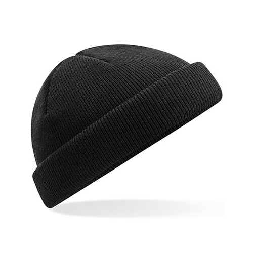 Beechfield Recycled Mini Fisherman Beanie (Black, One Size)