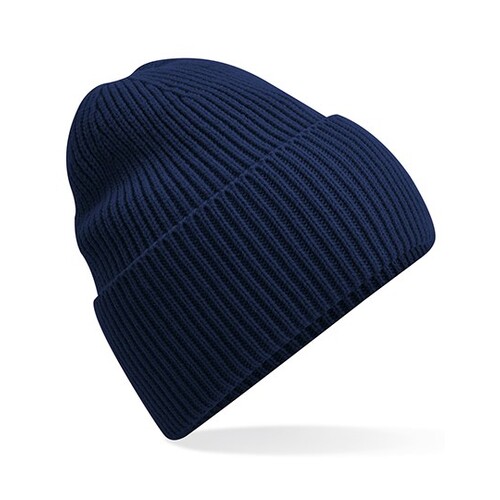 Bonnet Beechfield Oversized Cuffed (Oxford Navy, One Size)