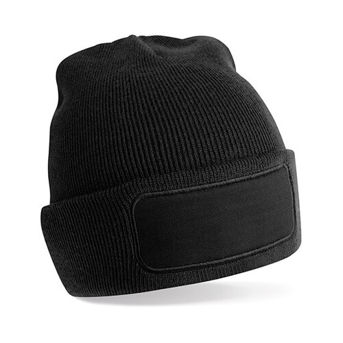 Bonnet Beechfield Recyclé Original Patch (Black, One Size)