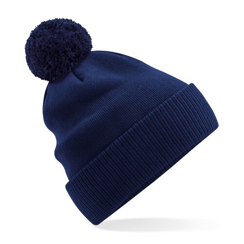 Bonnet Beechfield en coton organique Snowstar (Oxford Navy, One Size)